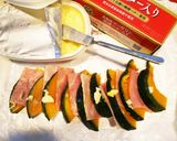 【簡単】かぼちゃとベーコンのホットサラダ作り方10写真