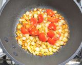 アスパラガスとトマトに卵の中華あんかけ作り方5写真