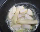 筍ときのこのバター炒め作り方4写真