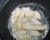 筍ときのこのバター炒め作り方4写真