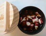 1合 羽釜 土鍋de たこ飯作り方4写真
