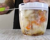 超簡単！ぶんぶんで一発！山芋鉄板作り方3写真