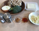 栄養士の糖質オフ＊きのこ豆腐グラタン作り方1写真