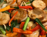仙台麩と小松菜やさいのあんかけ風作り方5写真