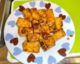 厚揚げの焼肉のタレ炒めマヨ掛け作り方2写真