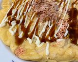 簡単　たらこ焼き（お好み焼き）２枚分作り方14写真