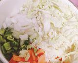 卵チャーハンの肉あんかけ丼作り方2写真