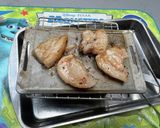 メスティン&自宅テラスでソロ鉄板BBQ作り方10写真
