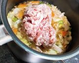 卵チャーハンの肉あんかけ丼作り方8写真