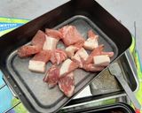 メスティン&自宅テラスでソロ鉄板BBQ作り方14写真