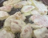 農家のとり天　新玉ねぎソースかけ作り方3写真