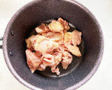 鶏皮煮（焼き鳥のタレ使用）作り方2写真