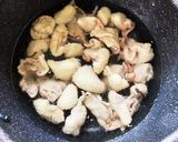 鶏皮煮(焼き鳥のタレ使用)作り方5写真