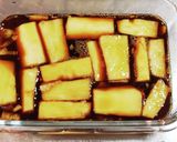 簡単☆長芋（山芋）のにんにく酢醤油漬け作り方3写真