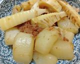 タケノコと大根の煮物作り方8写真