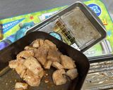 メスティン&自宅テラスでソロ鉄板BBQ作り方18写真
