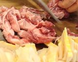 たけのこと豚肉の炒め物作り方2写真