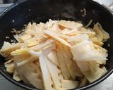 たけのこと豚肉の炒め物作り方5写真