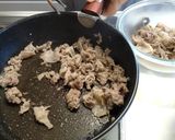 たけのこと豚肉の炒め物作り方4写真