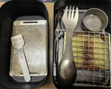 メスティン&自宅テラスでソロ鉄板BBQ作り方20写真