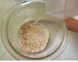 オートミールで豚キムチチャーハン作り方1写真