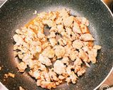 豚こまガーリック丼作り方3写真