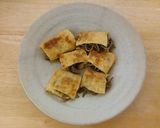 焼き和そばの油揚げはさみ焼き作り方6写真