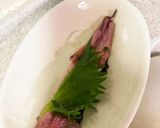 材料は4つだけ！いわしの梅シソ巻き♪作り方4写真