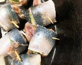 材料は4つだけ！いわしの梅シソ巻き♪作り方6写真