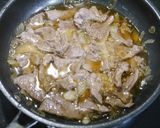 簡単！玉葱たっぷり牛もも丼作り方4写真
