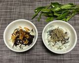 新生茶(新芽)葉の白和え作り方7写真