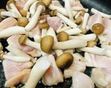 鶏肉と茸のトマトチーズソースのサラダ作り方1写真
