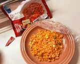 簡単オムライス弁当作り方1写真