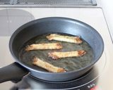 定番おつまみ【チーズのシュウマイ皮揚げ】作り方5写真