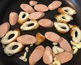 カブの葉とちくわのナンプラー炒め作り方5写真
