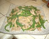 簡単チンジャオロースー（青椒肉絲）作り方5写真