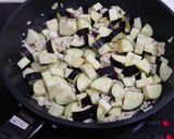 ねぎなすの鶏みそ丼作り方4写真