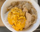 旨味の融合 新しい親子丼作り方13写真