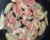 鶏胸でコク旨！新じゃがのオイマヨ炒め作り方3写真