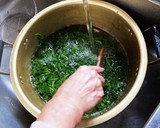 「よもぎ」の下処理(草餅用)作り方4写真