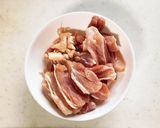 ハッシュドチキン（ハヤシライスソース使用作り方3写真