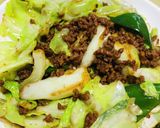 子供大好き♡肉味噌ピーマンキャベツ作り方4写真