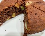 HM デ チョコ味ブロッコリーの茎ケーキ作り方6写真