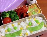 枝豆でかわいく！枝豆アート♪作り方10写真