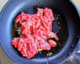 牛カルビ焼肉丼作り方3写真