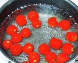 キュウリ、ミニトマト、塩昆布のサラダ作り方3写真