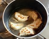 残った焼き餃子をスープにドボン✨作り方5写真