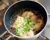 残った焼き餃子をスープにドボン✨作り方6写真