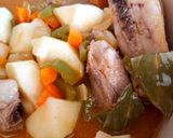 豚肉とじゃが芋の煮込み作り方8写真
