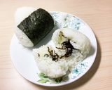 バターと塩昆布のおにぎり作り方4写真